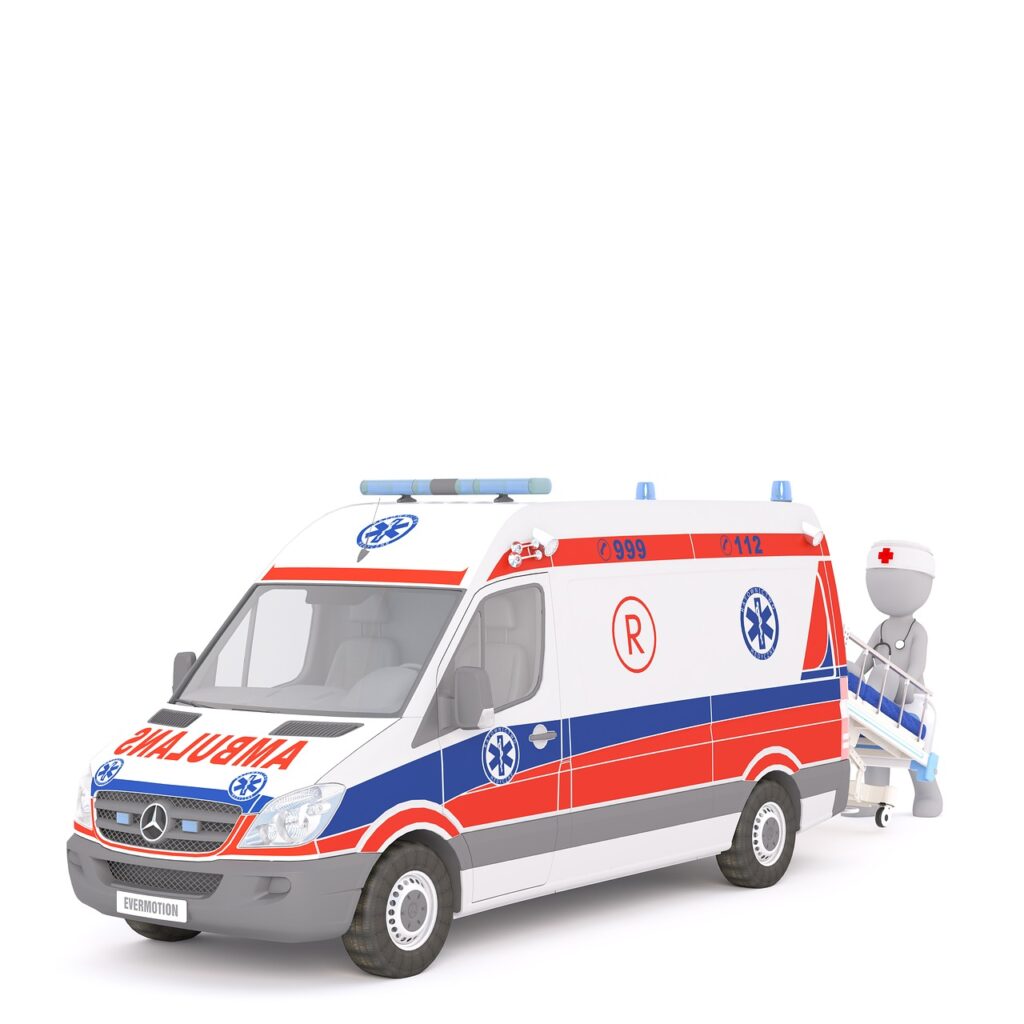 ambulance, first aid, white male-1874764.jpg